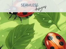 Ladybug Seamless Patterns Product Image 5