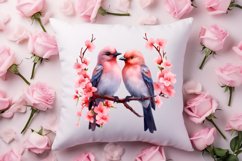 Vintage Valentines Day Flowers Clipart Product Image 4