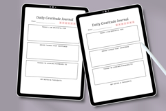 Daily Gratitude Journal Planner Template | Canva Editable Product Image 4