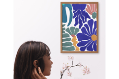 Modern Abstract Floral Collage Embroidery Design Product Image 4