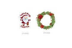 Welcome Santa, Christmas Wreath with Santa Product Image 4
