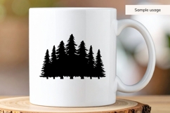 Woodland Trees SVG Product Image 4