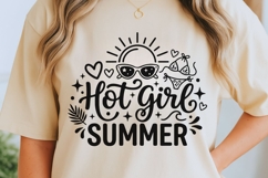 Hot Girl Summer Svg, Summer Vibes Svg, Girls Trip Svg. Product Image 5