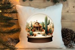 Western Christmas Watercolor Clipart Product Image 4