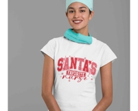 Santa&#039;s Favorite Nurse Png Bundle, Coquette RN Np CNA CMA Product Image 2