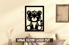 12 Baby Animals Wall Art SVG for Nursery Room Decor Laser Cu Product Image 5
