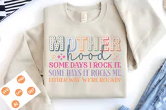 Mother Hood SVG, Funny Sarcastic Mom SVG, Mother Hood PNG Product Image 5
