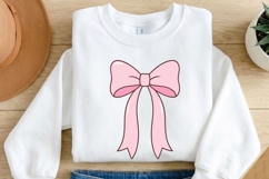 Coquette Tea Time Clipart PNG SVG, Pink Bookish Aesthetic Product Image 3