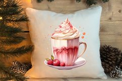 Christmas Coffee Hot Cocoa Sublimation Clipart Product Image 4