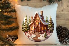 Watercolor Santa Claus Sublimation Clipart, Santa PNG Product Image 4