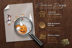 Halloween Goose DTF PNG Product Image 4