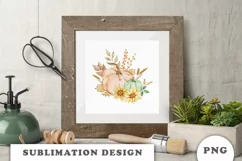 Watercolor Thanksgiving sublimation png Product Image 4