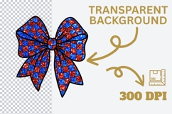 Checkerboard Bow Clipart Set Product Image 4