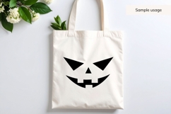 Scary Jack O Lantern Face SVG Product Image 4