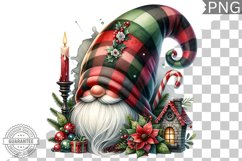 Christmas Gnome Sublimation - Clipart PNG Bundle Product Image 5