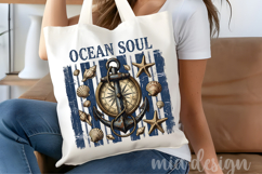 Ocean Soul PNG, Nautical Summer Sublimation Product Image 4