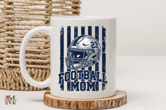 Football Mom PNG, Distressed Helmet Game Day Sublimation Product Image 3