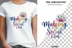 Mahjong png design for T-shirts Product Image 4