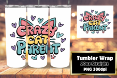 20oz Tumbler Artwork for Every Occasion , Cat Quote Product Image 1