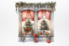 Christmas Dog Sublimation Clipart PNG Product Image 4