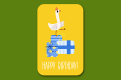 Party Goose Birthday Illustration Product Image 5