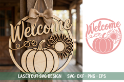 Welcome SVG - Laser Cut Design Product Image 1