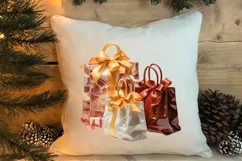 Holiday Shopping Clipart Sublimation, Christmas Shopping PNG Product Image 4
