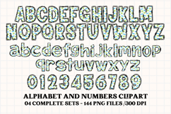 Back to School Alphabet png, letters doodle, school clipart Product Image 4