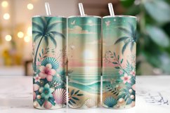 Beach Tumbler Wrap | Sublimation | Tumblers Product Image 1