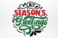 Christmas Round Ornaments Sign SVG Product Image 4