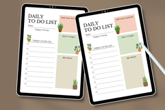 Cute Daily To-Do List Planner | Kawaii Daily Planner Product Image 4