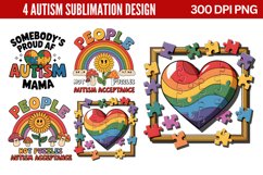 Autism Sublimation PNG Product Image 1