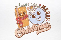 Retro Groovy Christmas SVG Product Image 4