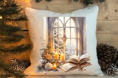 Christmas Window Sublimation Clipart, Christmas Window Product Image 4