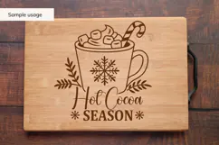 Christmas Hot Cocoa SVG, Christmas Kitchen Cut File Product Image 4