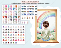 Child at Window Clipart Portrait Creator Product Image 4