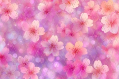 Pink Flowers Backgrounds, Floral Background Designs Product Image 4