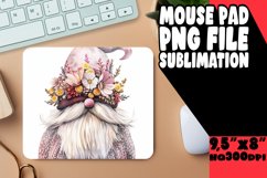 Whimsical Spring Gnome Mouse Pad Designs Product Image 1