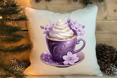 Christmas Hot Cocoa Sublimation Clipart, Christmas PNG Product Image 4
