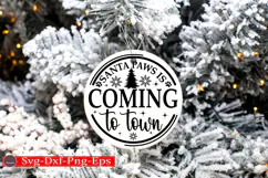 Christmas Round sign Svg holiday quotes Svg design Christmas Product Image 2