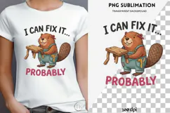 Funny Animal quote png design for T-shirts Product Image 2
