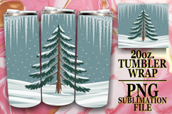 PRESENT OF LAUGHTER 20oz TUMBLER WRAP, Winter Product Image 1