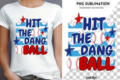 Baseball png design for T-shirts Product Image 4