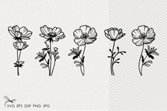 Wildflowers SVG Product Image 4