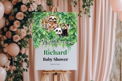 Baby Shower Welcome Sign Template 191 Product Image 1