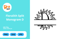 Floralith Split Monogram Product Image 1