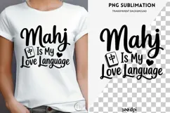 Mahjong quote png design for T-shirts Product Image 2