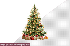 Christmas Tree Clipart PNG Product Image 1