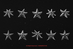 10 Bundle Dark Art Starfish Ocean Animal Sea Creature Skull Product Image 6