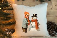 Vintage Christmas Clipart Sublimation, Christmas Clipart Product Image 4